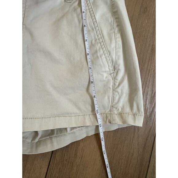 Lot 2 Express Shorties Shorts Y2K Stye Khaki Chino Sz 6 Low Rise Frayed Mini - Picture 12 of 16